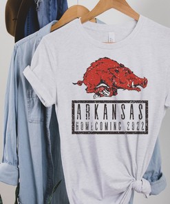 Arkansas Homecoming Shirt, Football Tshirt, Razorbacks Tee, Woo Pig Sooie Tee Shirt, Go Hogs Tee
