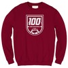 Arkansas Razorbacks 100 Seasons Basketball Fleece Crew Cardinal, Hogs Shirt Gifts For Razorbacks Lover