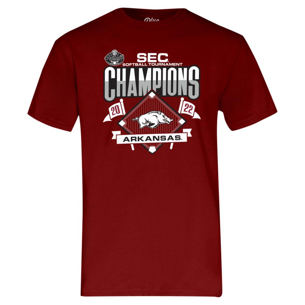 Arkansas Razorbacks 2022 Sec Conference Tournament Champs T-Shit Cardinal, Hogs Shirt Gifts For Razorbacks Lover