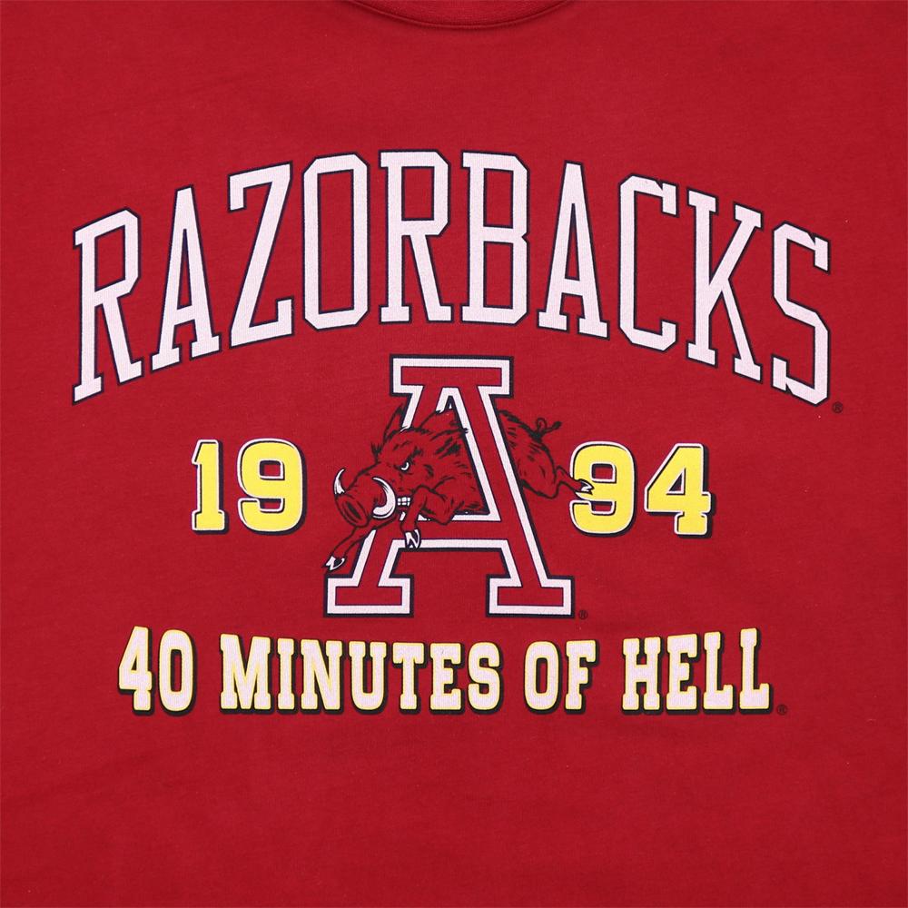 Arkansas Razorbacks 40 Min Short Sleeve T-Shirt Arkansas Razorbacks Hoodie Sweatshirt Shirt Gift For Ncaa Fans - Image 2