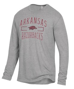 Arkansas Razorbacks Alternative Apparel The Keeper Long Sleeve T-Shirt, Hogs Shirt Gifts For Razorbacks Lover