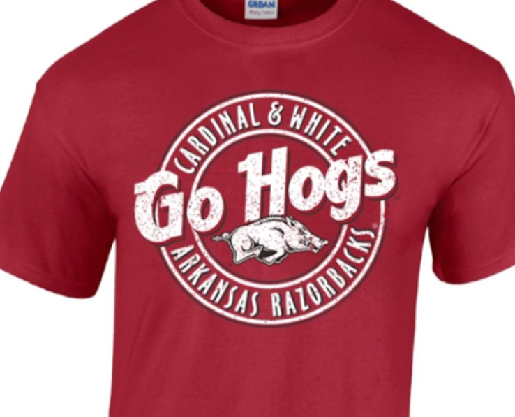 Arkansas Razorbacks Apparel Youth T -Shirt Full Size Hoodie Sweatshirt Shirt Gift For Ncaa Fans