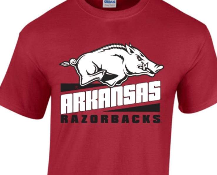 Arkansas Razorbacks Apparel Youth T-Shirt Arkansas Razorbacks Hoodie Sweatshirt Shirt Gift For Ncaa Fans