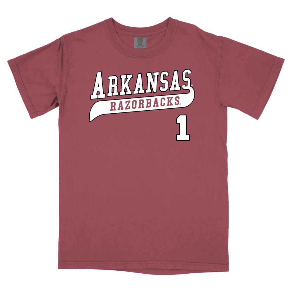 Arkansas Razorbacks Barnhill Short Sleeve T-Shirt For Ncaa Fans