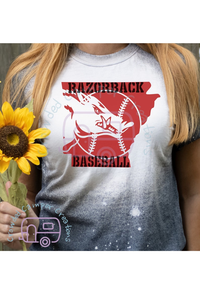 Arkansas Razorbacks Baseball, Woo Pig Sooie, Baseball Bleached T-Shirt, University Of Arkansas Hoodie, Sweatshirt