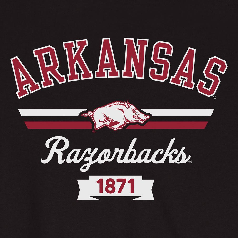 Arkansas Razorbacks Billboard Text Crew Sweatshirt For Ncaa Fans - Image 2