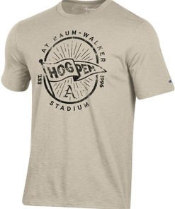 Arkansas Razorbacks Champion Hog Pen Baseball Short Sleeve Slub T-Shirt, Hogs Shirt Gifts For Razorbacks Lover