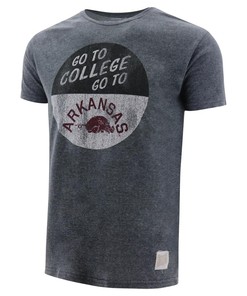 Arkansas Razorbacks College Button Short Sleeve Mock Twist T-Shirt, Hogs Shirt Gifts For Razorbacks Lover