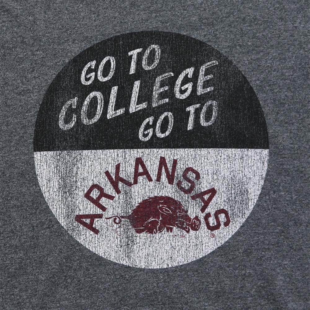 Arkansas Razorbacks College Button Short Sleeve Mock Twist T-Shirt, Hogs Shirt Gifts For Razorbacks Lover - Image 2