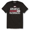 Arkansas Razorbacks Dad Engraved Unisex Short Sleeve T-Shirt Razorbacks Football Clothing