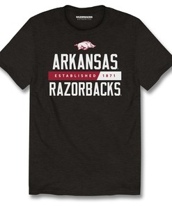 Arkansas Razorbacks Dad Engraved Unisex Short Sleeve T-Shirt Razorbacks Football Clothing