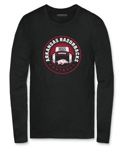 Arkansas Razorbacks Dad Shield Unisex Short Sleeve T-Shirt Ncaa Football Fan Clothing