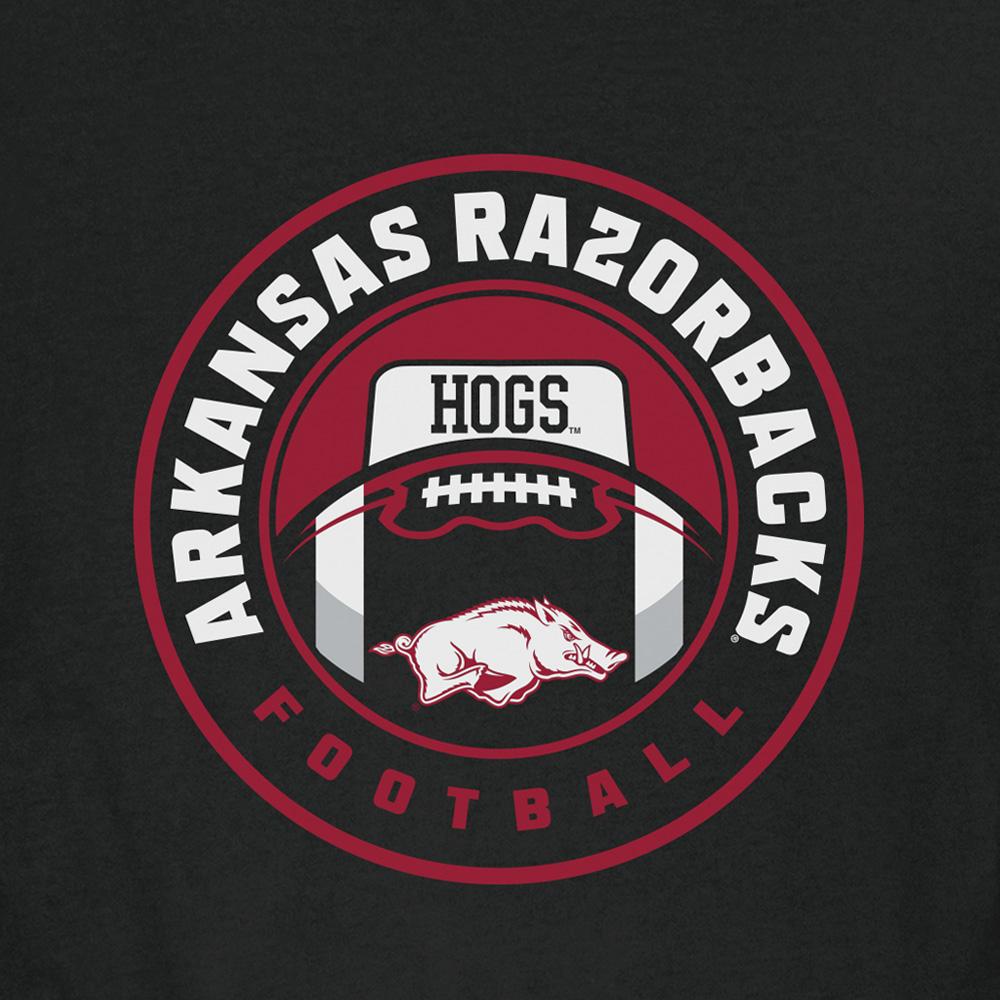 Arkansas Razorbacks Dad Shield Unisex Short Sleeve T-Shirt Ncaa Football Fan Clothing - Image 2