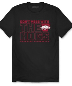 Arkansas Razorbacks Don'T Mess With The Hogs Unisex Short Sleeve T-Shirt, Hogs Shirt Gifts For Razorbacks Lover