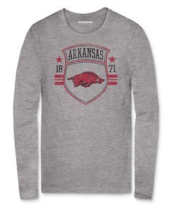 Arkansas Razorbacks Go Hogs Go Vintage Short Sleeve T-Shirt Ncaa Football Fan Apparel