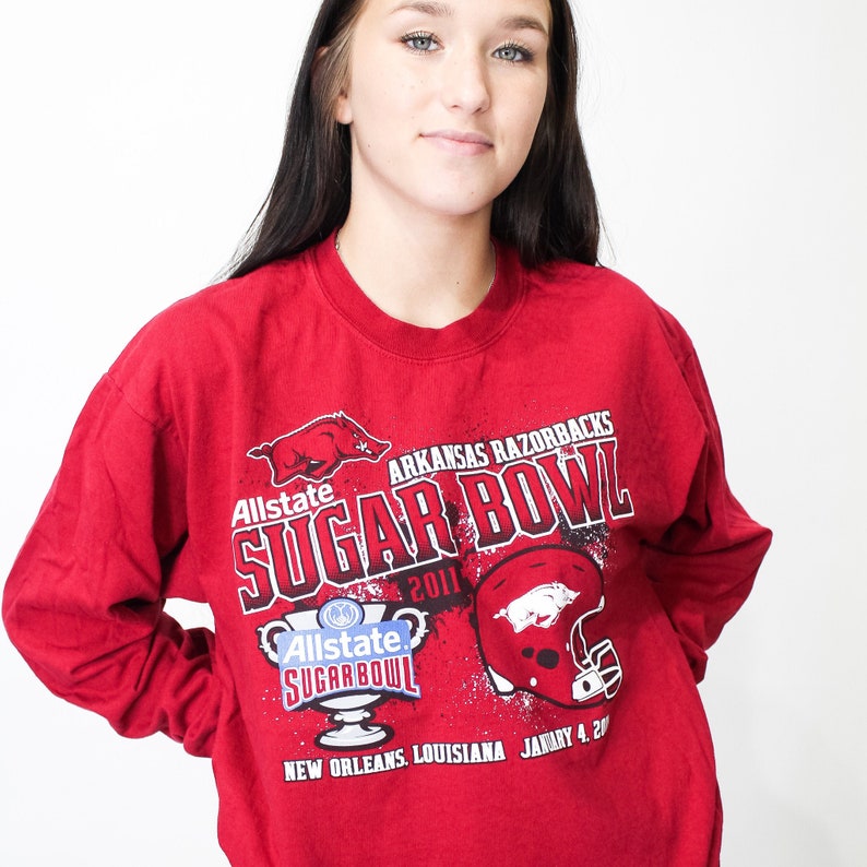Arkansas Razorbacks Hoodie Sweatshirt Shirt Full Size Gifts For Fans