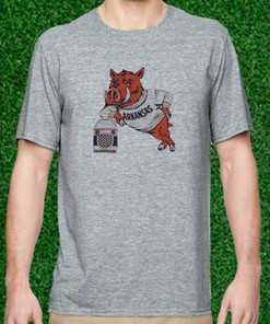 Arkansas Razorbacks Jukebox Shirt Full Size Hoodie Sweatshirt Shirt Gift For Ncaa Fans