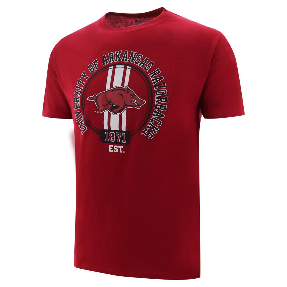 Arkansas Razorbacks Mascot Jersey Short Sleeve T-Shirt Cardinal, Hogs Shirt Gifts For Razorbacks Lover