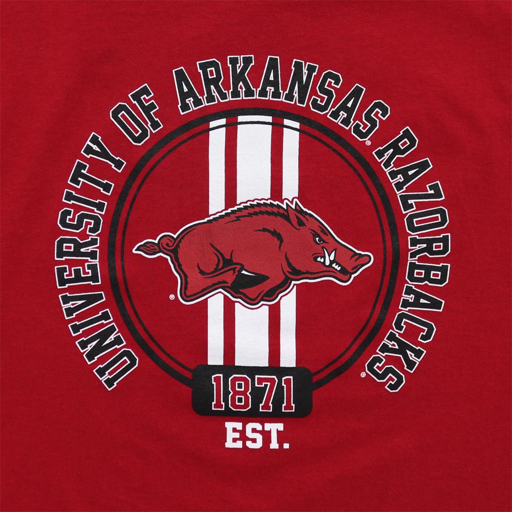 Arkansas Razorbacks Mascot Jersey Short Sleeve T-Shirt Cardinal, Hogs Shirt Gifts For Razorbacks Lover - Image 2