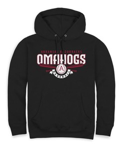 Arkansas Razorbacks Omahogs Unisex Fleece Hood Full Size Hoodie Sweatshirt Shirt Gift For Ncaa Fans