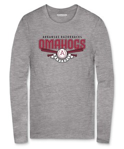 Arkansas Razorbacks Omahogs Unisex Long Sleeve T-Shirt For Ncaa Fans