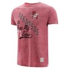 Arkansas Razorbacks Stacked Graphic Short Sleeve Triblend T-Shirt, Hogs Shirt Gifts For Razorbacks Lover