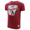 Arkansas Razorbacks State Graphic Short Sleeve Mock Twist T-Shirt Cardinal, Hogs Shirt Gifts For Razorbacks Lover