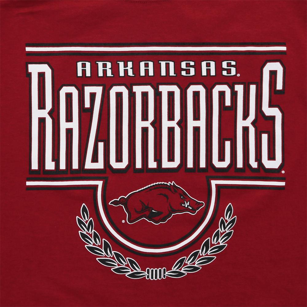 Arkansas Razorbacks Stripes Jersey Short Sleeve T-Shirt Cardinal, Hogs Shirt Gifts For Razorbacks Lover - Image 2
