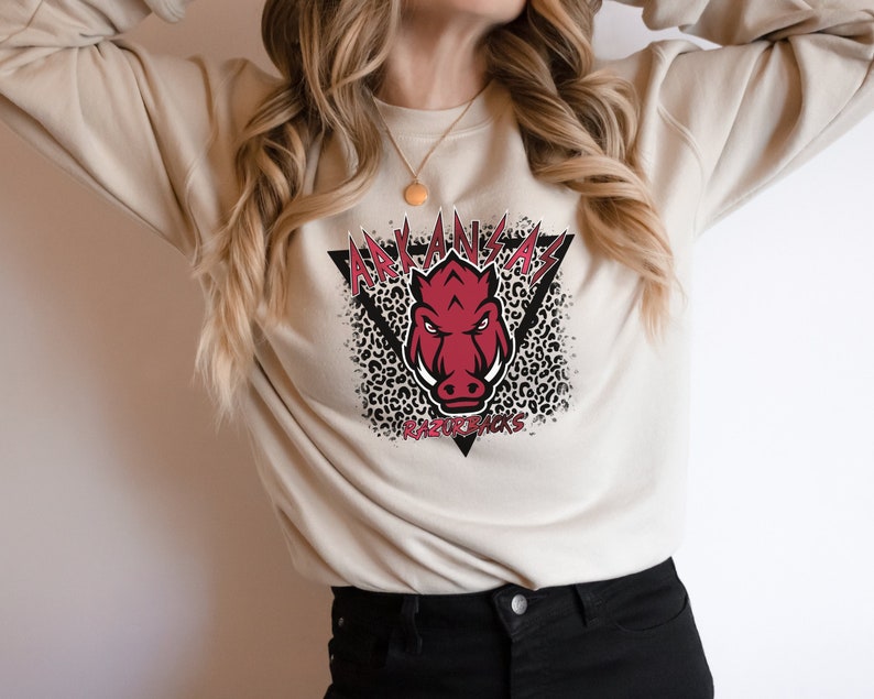 Arkansas Razorbacks Sweatshirt Stylish Arkansas Football Sweater For Fans - Image 2