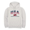 Arkansas Razorbacks Usa Stars And Stripes Unisex Fleece Hood Beige, Hogs Shirt Gifts For Razorbacks Lover