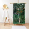 Artistic Boho Shower Curtain with Matisse Illustration - Eco-Friendly and Waterproof - Art Nouveau Bathroom Decor
