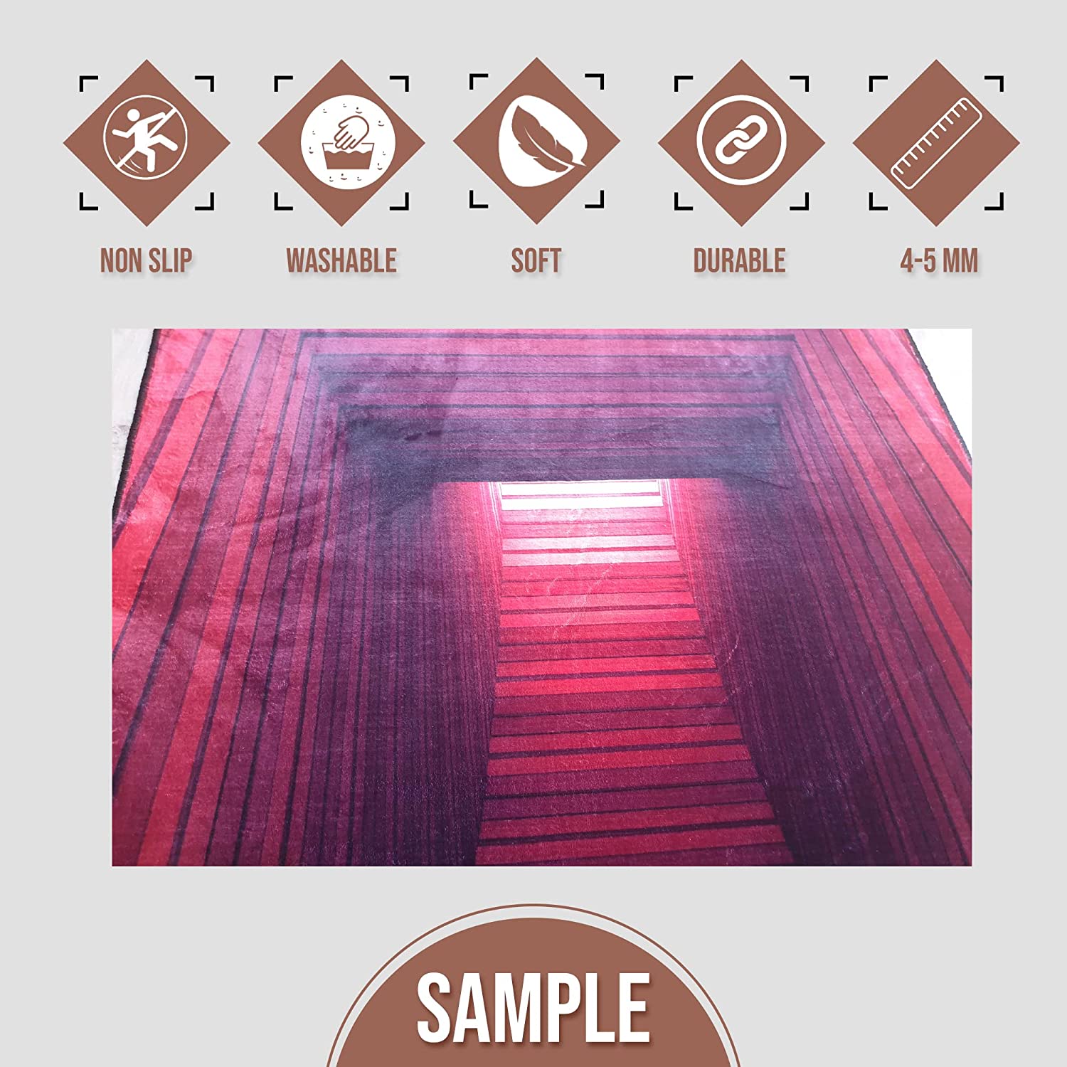 Artistic Weavers Odelia Vintage Bohemian Area Rug in Orange/Aqua - A Chic and Stylish Choice