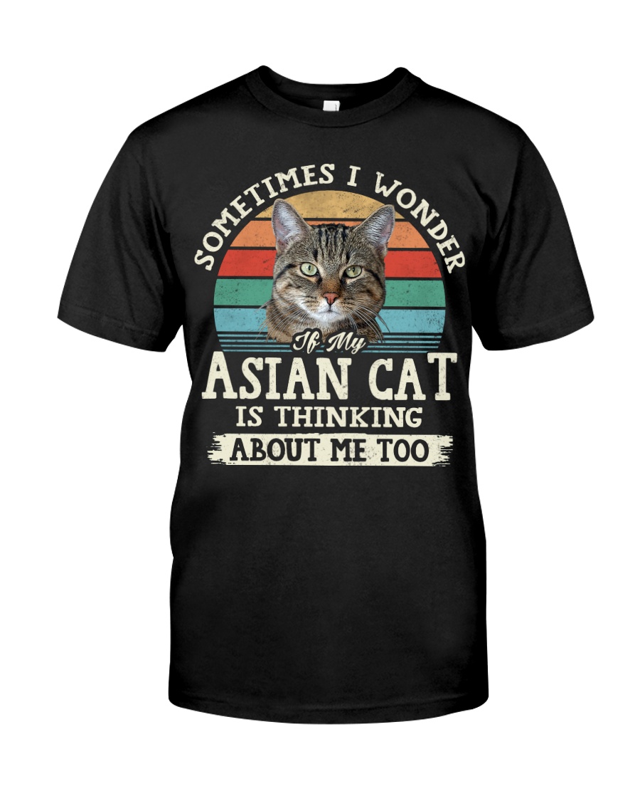 Asian Cat Love Vintage Style T-Shirt, Stylish Hoodie And Warm Crewneck
