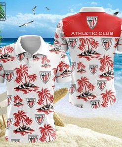 Athletic Bilbao Personalized Polo T-Shirt with 3D Printed Polo Shirts