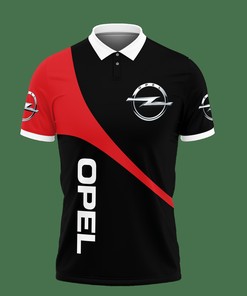 Athletic Red Opel Ttt-Hl Polo Shirt Ver 1 with 3D Print: Trendsetting and Comfortable