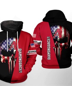 Atlanta Braves MLB 3D All-Over Print Skull Zipper Hoodie