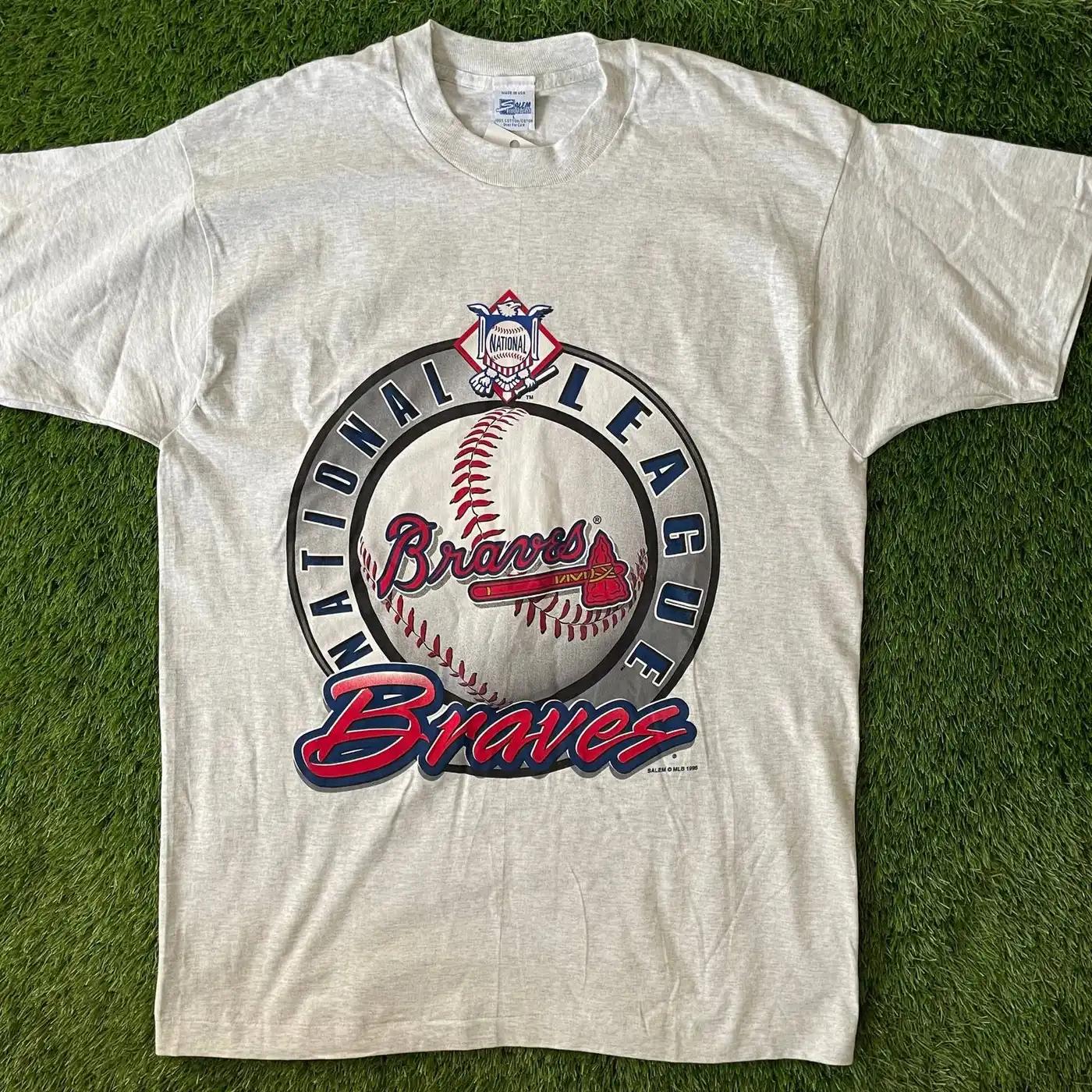 Atlanta Braves National League Baseball Vintage T-Shirt, Hoodie & Sweatshirt Gifts For Fans
