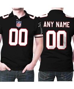 Atlanta Falcons NFL American Football Team Logo Vintage Black 3D Designed Allover Custom Gift for Fans Polo Shirt