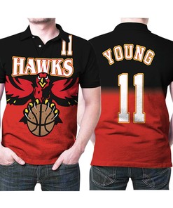 Atlanta Hawks Trae Young 11 NBA Basketball Team Logo New Arrival 3D Designed Allover Gift for Hawks