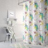 Atomic Mid Century Modern Patterns Shower Curtain Set - Matching Towels and Bath Mat Included