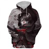 Attack On Titan Blood 3D Printed All Over Print Hoodie