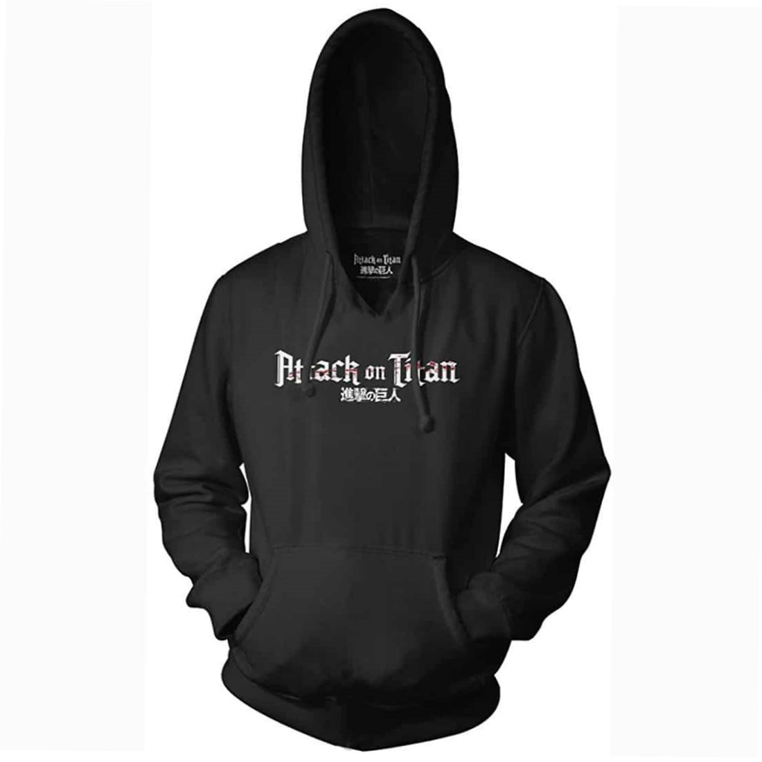 Attack on Titan Crouching Levi Adult All Over Print 3D Hoodie