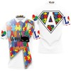 Autism Is My Super Power Polo Shirt with 3D T-Shirt Blender and Breathable Fabric