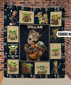 Baby Yoda Fleece Blanket, Mandalorian Party Theme, Star Wars Blanket, Christmas Gift