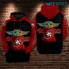 Baby Yoda Holding Logo All Over Print Hoodie 3D San Francisco 49ers Gift