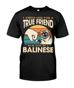 Balinese Cat T-Shirt - Celebrate Your Feline Friend In Style