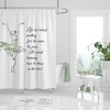 Ballerina Dancing In The Rain Quote Shower Curtain for a Inspirational Bathroom Decor