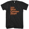 Baltimore Baseball Stadium T-Shirt In Four Colors For Sports Fans