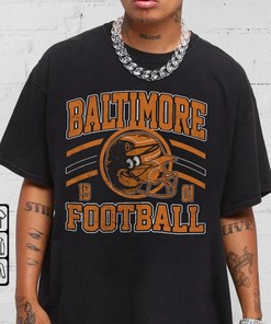 Baltimore Football Shirt, Vintage Tee For Fans & Trending Gift T-Shirt