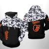 Baltimore Orioles All Over Print Camo Veteran 3D Hoodie